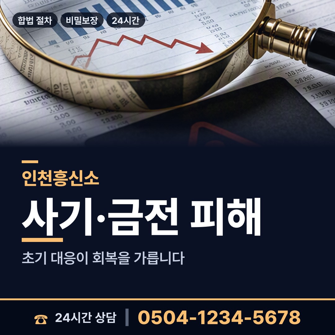 인천 대청면소청출장소 흥신소의뢰비용 상담 안내